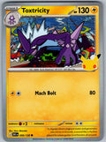 Toxtricity 059/128 ME: 30th Celebration Pokemon Holo