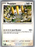 Regigigas 086/131 Prismatic Evolutions Pokemon