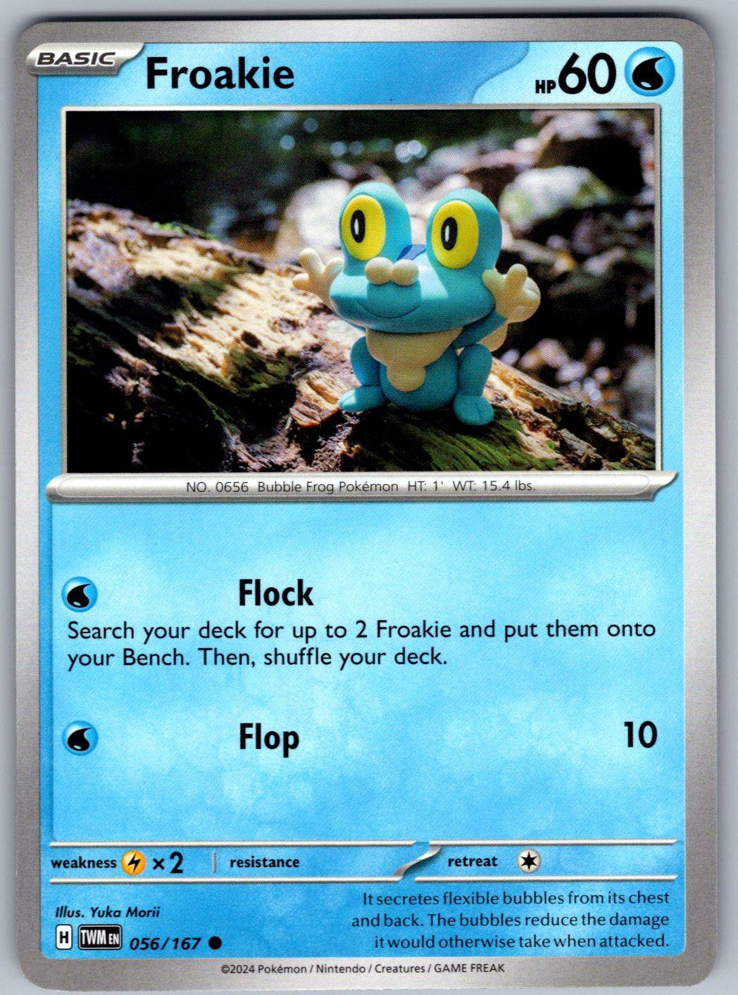 Froakie 056/167 Twilight Masquerade Pokemon