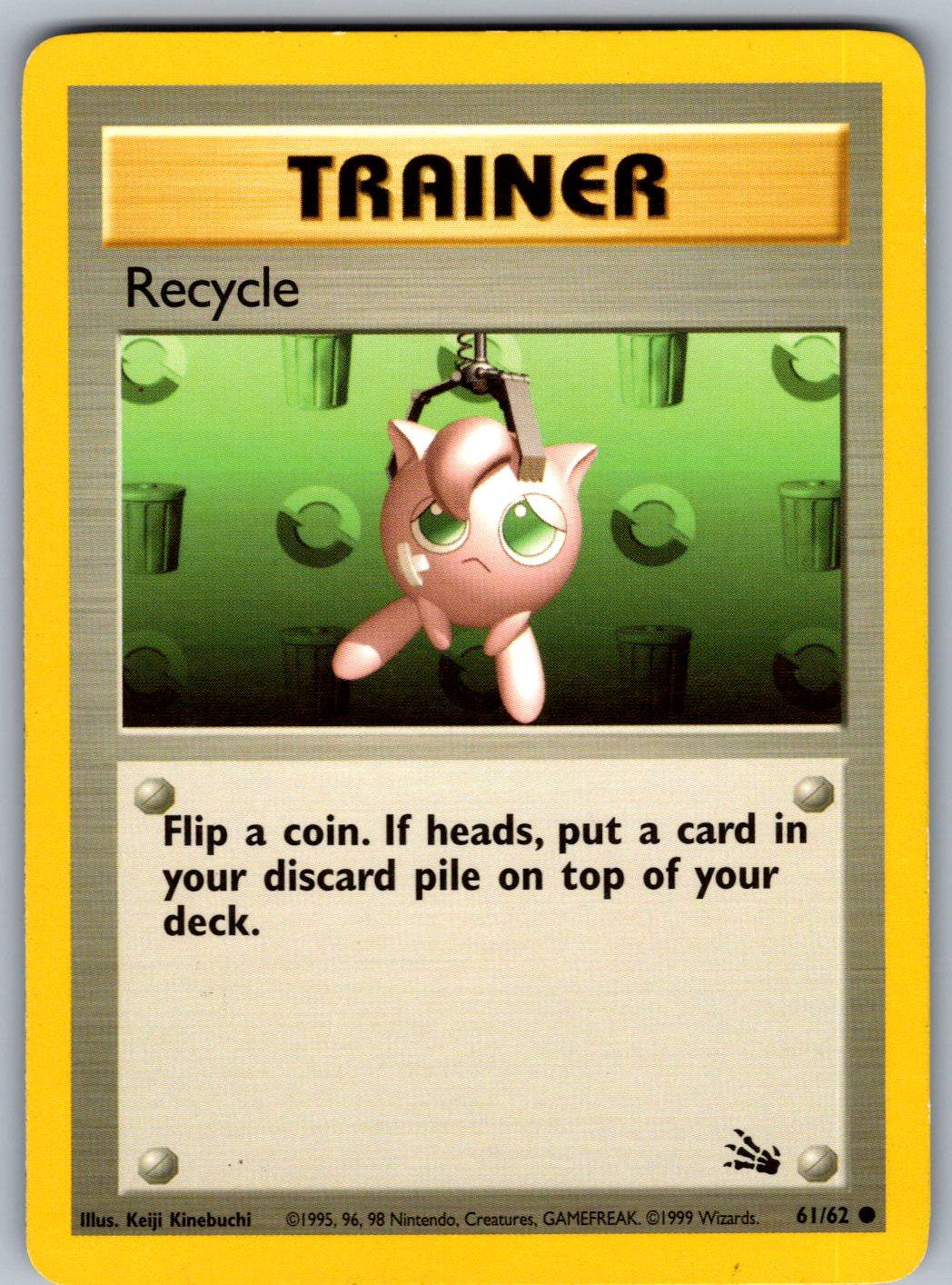 Recycle 61/62 Fossil Pokemon Unlimited