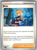 Briar 100/131 Prismatic Evolutions Pokemon