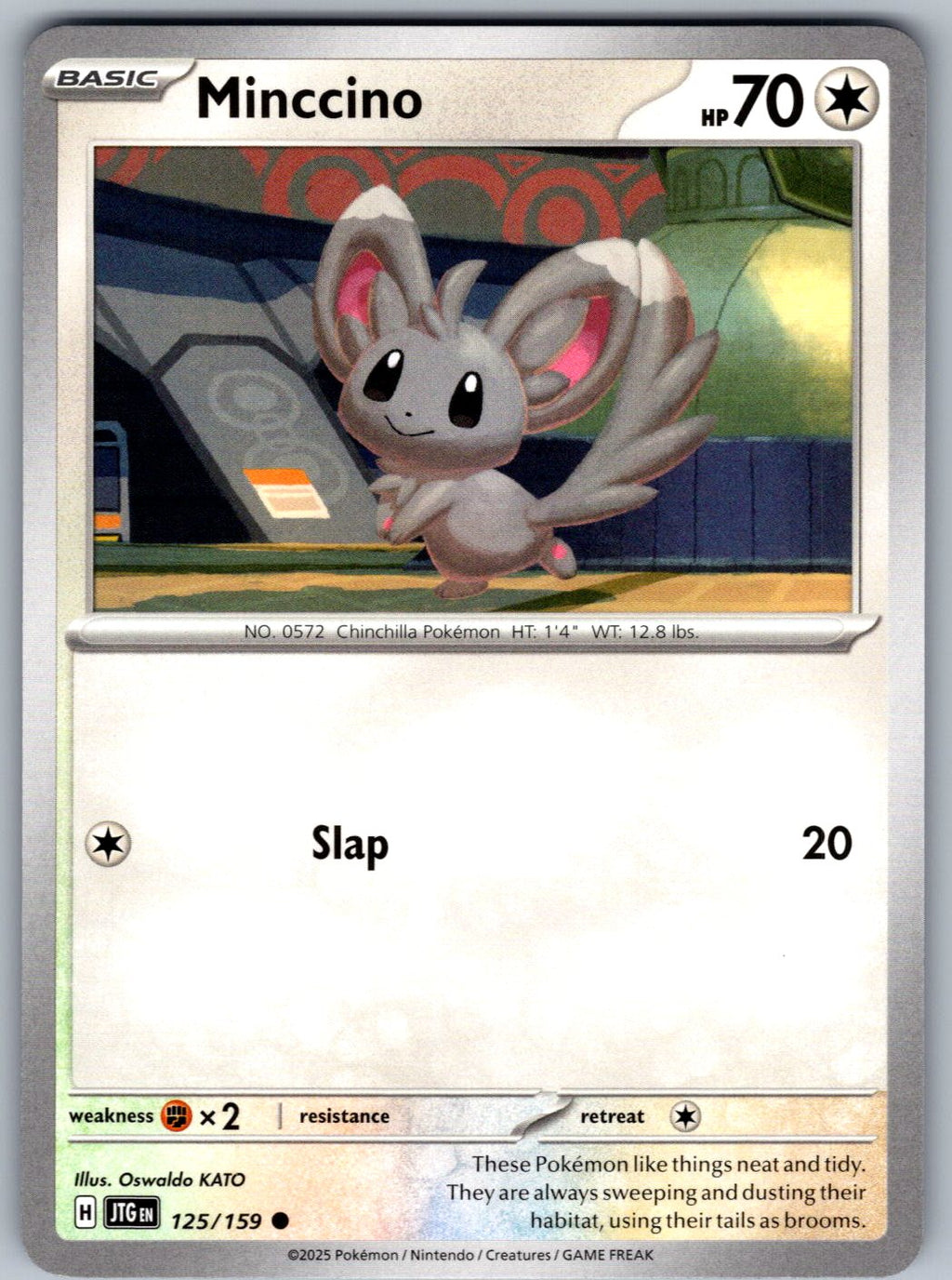 Minccino 125/159 Journey Together Pokemon