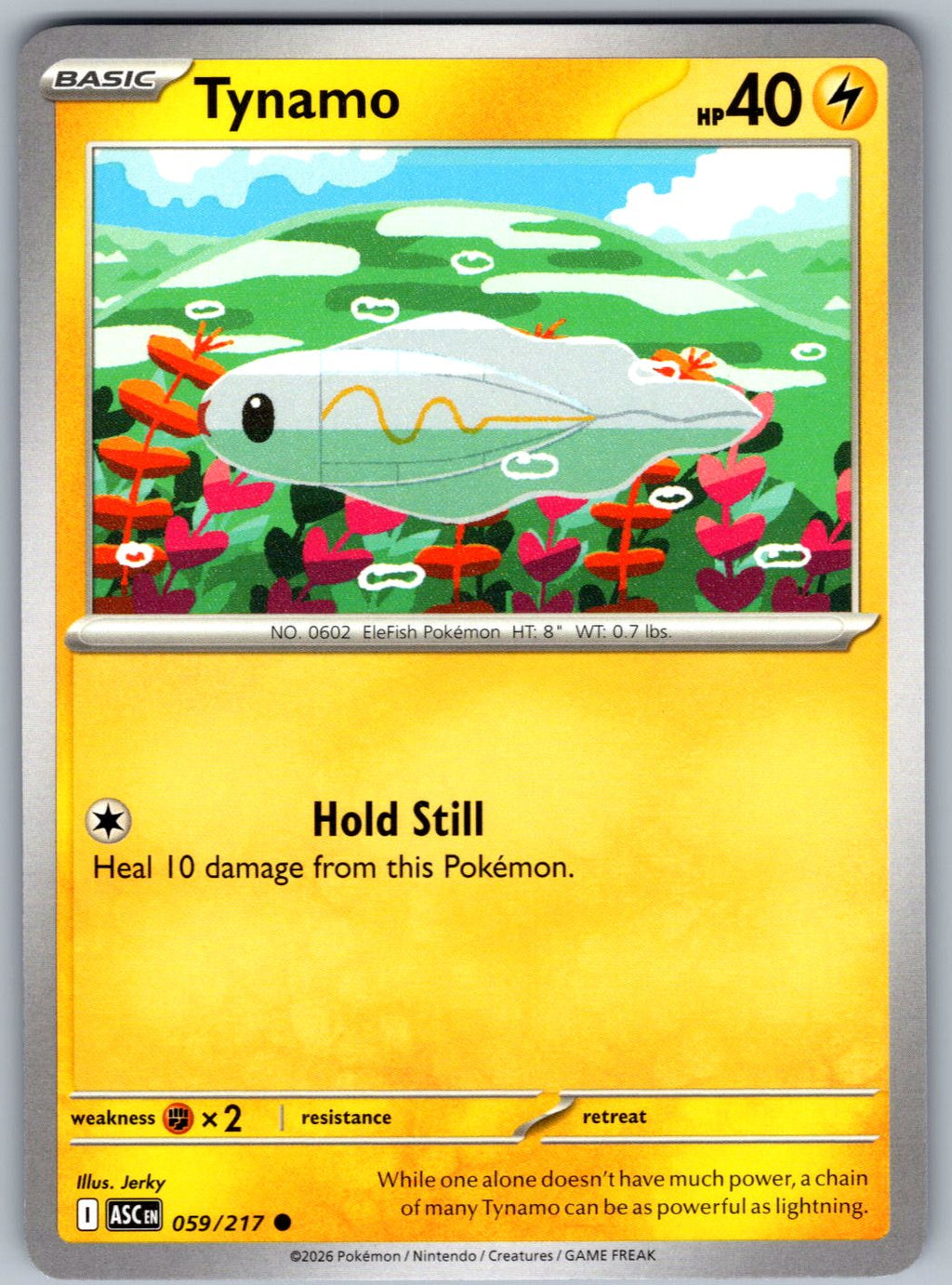 Tynamo 059/217 Ascended Heroes Pokemon