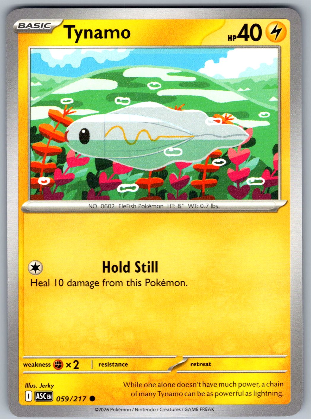 Tynamo 059/217 Ascended Heroes Pokemon