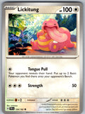 Lickitung 124/162 Temporal Forces Pokemon