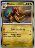 Haxorus 046/064 Shrouded Fable Pokemon Holo