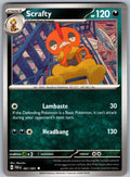 Scrafty 061/091 Paldean Fates Pokemon
