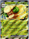 Whimsicott ex 005/086 White Flare Pokemon Holo