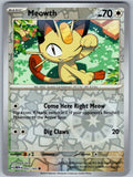 Meowth 052/165 151 Pokemon Reverse Holo