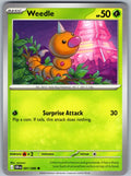 Weedle 001/086 Chaos Rising Pokemon