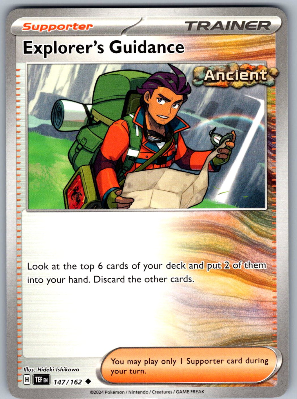 Explorer's Guidance 147/162 Temporal Forces Pokemon