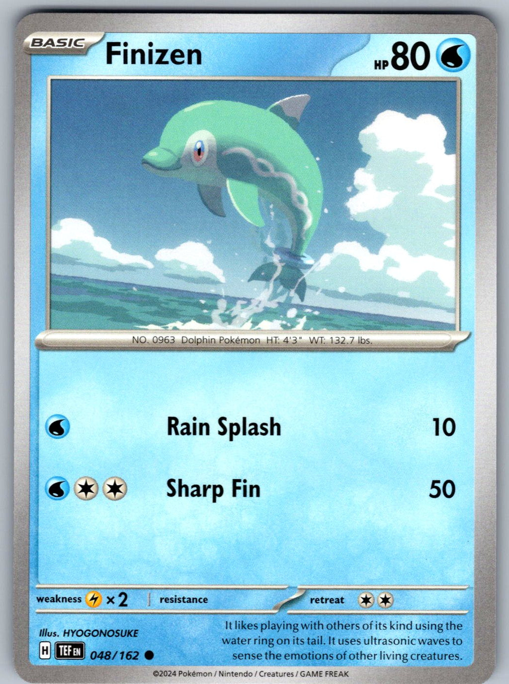 Finizen 048/162 Temporal Forces Pokemon