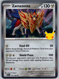 Zamazenta 107/128 ME: 30th Celebration Pokemon Holo