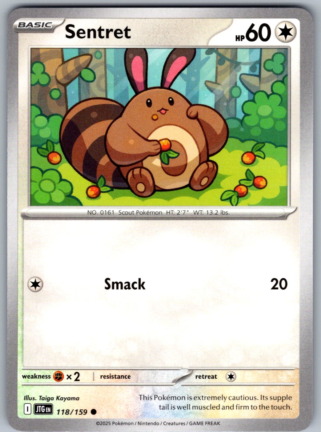 Sentret 118/159 Journey Together Pokemon