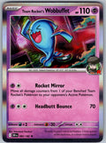 Team Rocket's Wobbuffet 082/182 Destined Rivals Pokemon Holo