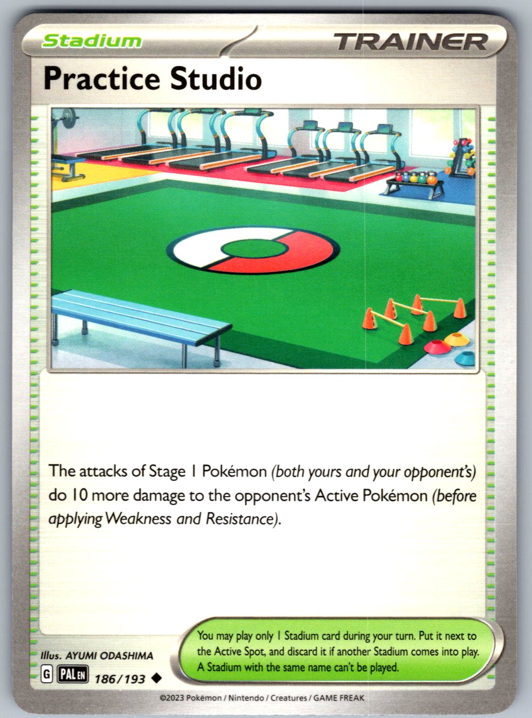 Practice Studio 186/193 Paldea Evolved Pokemon