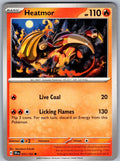 Heatmor 031/162 Temporal Forces Pokemon