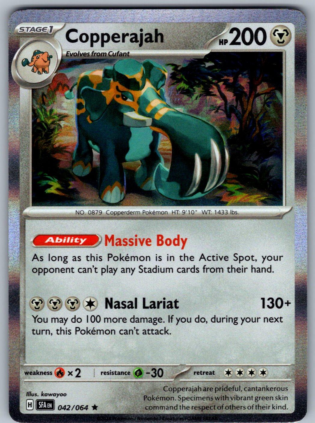 Copperajah 042/064 Prize Pack Series Cards Pokemon Holo
