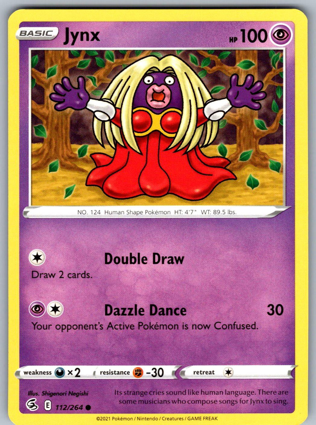 Jynx 112/264 Fusion Strike Pokemon