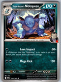 Team Rocket's Nidoqueen 116/182 Destined Rivals Pokemon