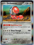Orthworm 151/193 Paldea Evolved Pokemon Reverse Holo
