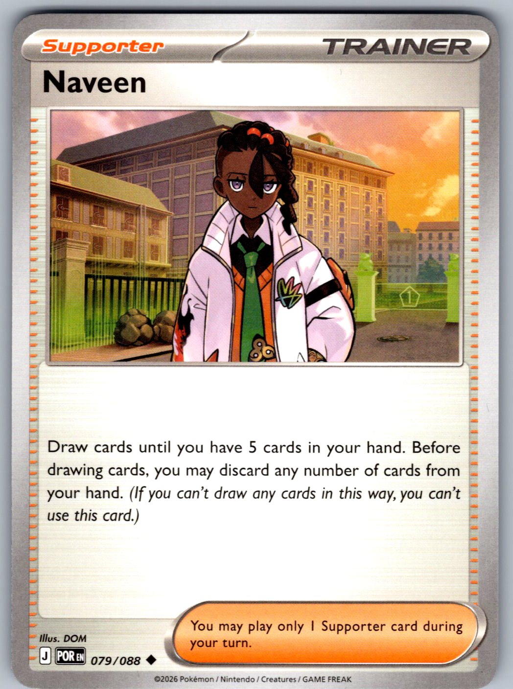Naveen 079/088 Perfect Order Pokemon