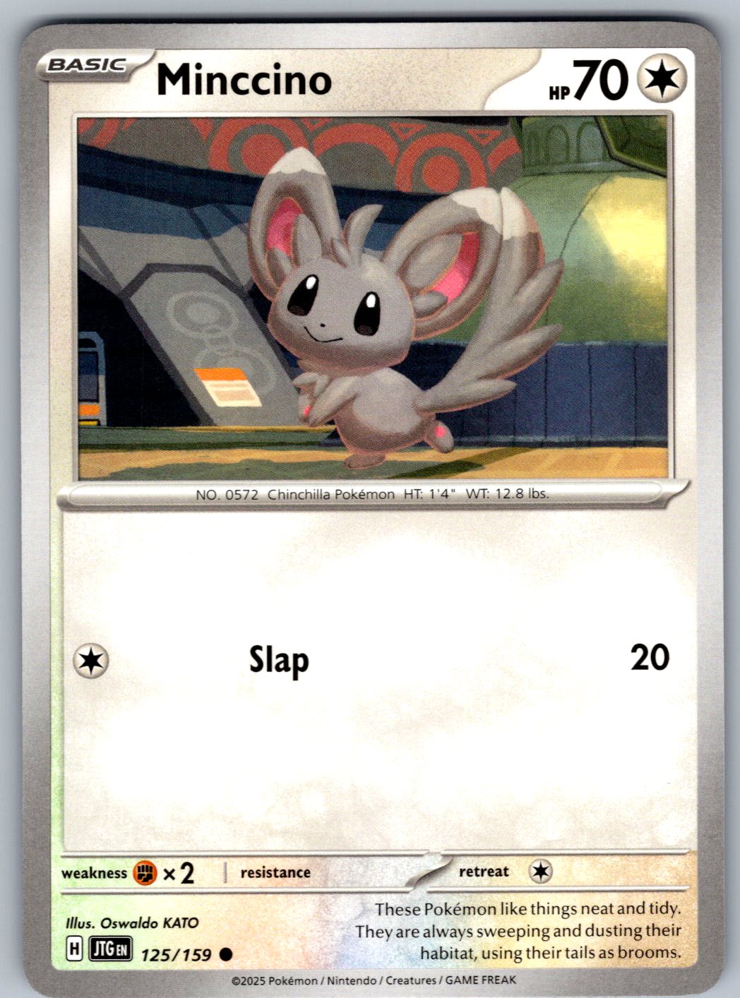 Minccino 125/159 Journey Together Pokemon