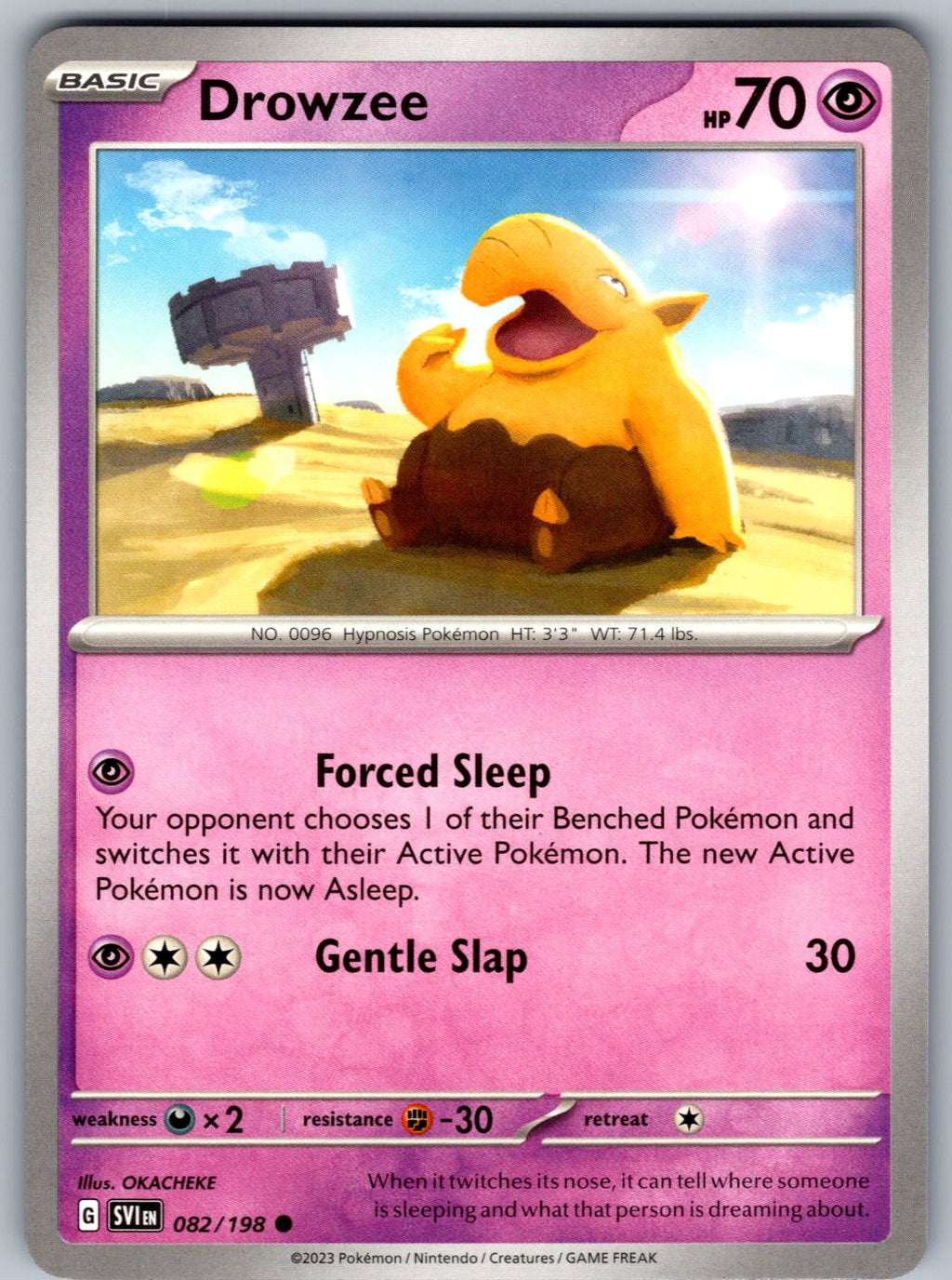 Drowzee 082/198 Scarlet & Violet Pokemon